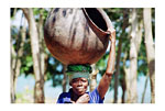 Tanzania (Woman carrying pot)